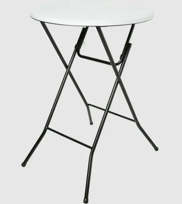 Lot de 6 tables hautes pliantes 80/110 cm Avoslocs