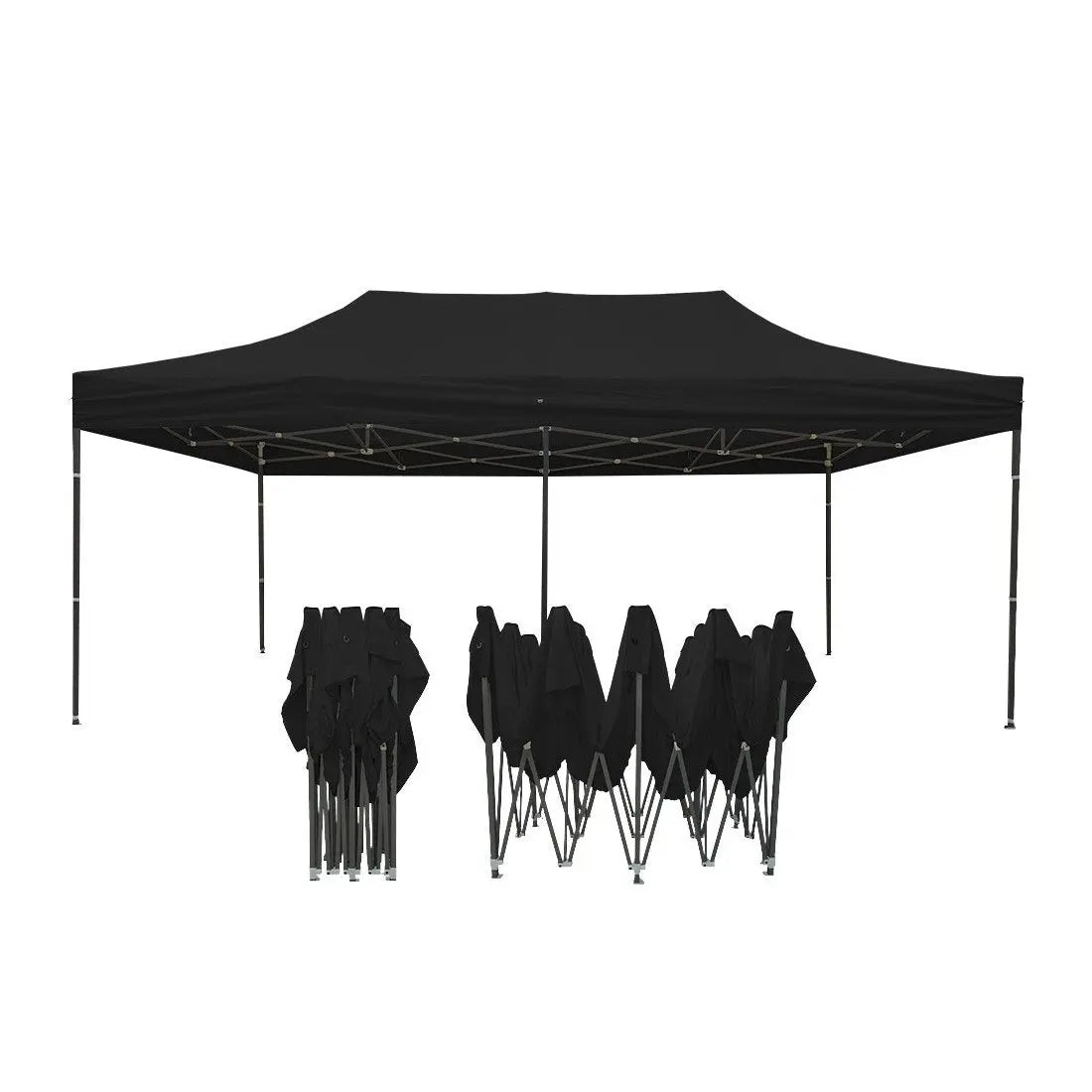 Barnum pliant 3m x 6m noir Avoslocs