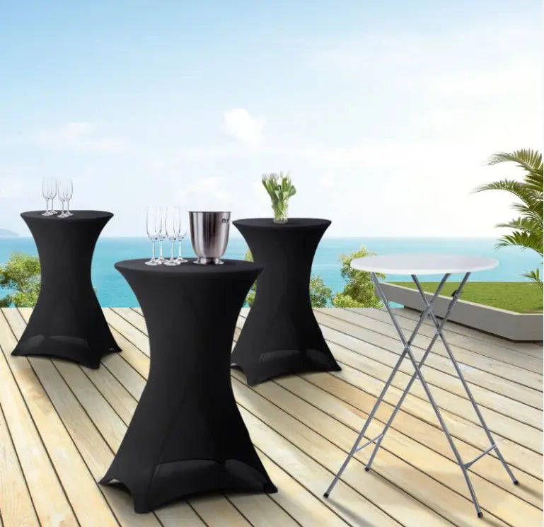 Lot de 4 tables hautes pliantes 60/105 cm Avoslocs