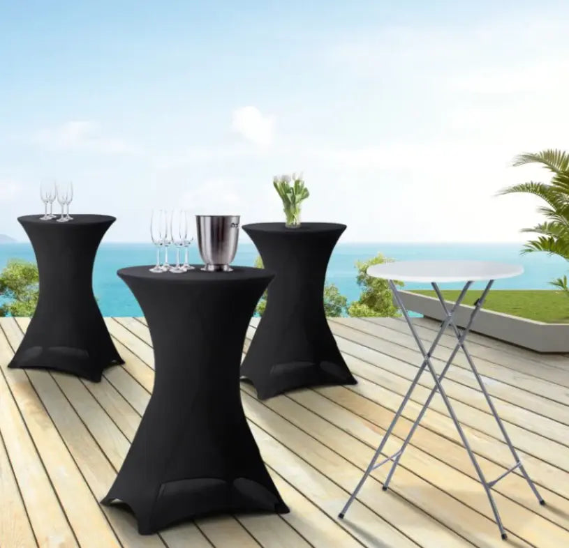 Lot de 8 tables hautes pliantes 60/105 cm Avoslocs