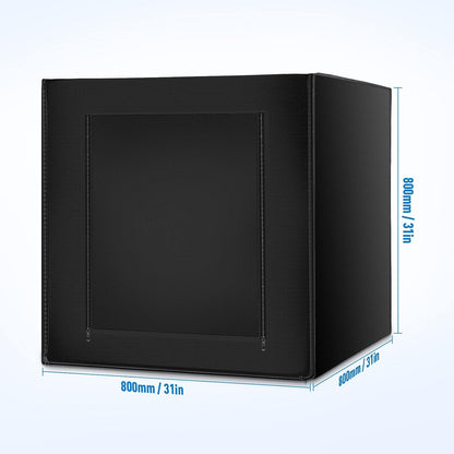 Studio photo box portable 80x80x80cm