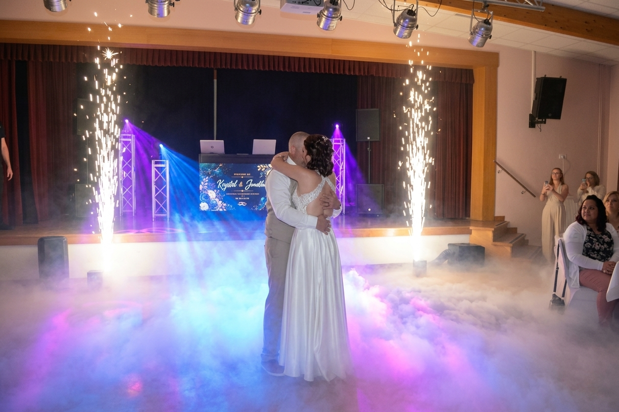 Prestation animation mariage sonorisation 5000 watts
